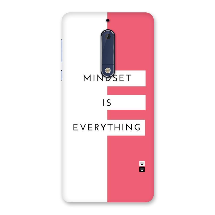 Mindset is Everything Back Case for Nokia 5