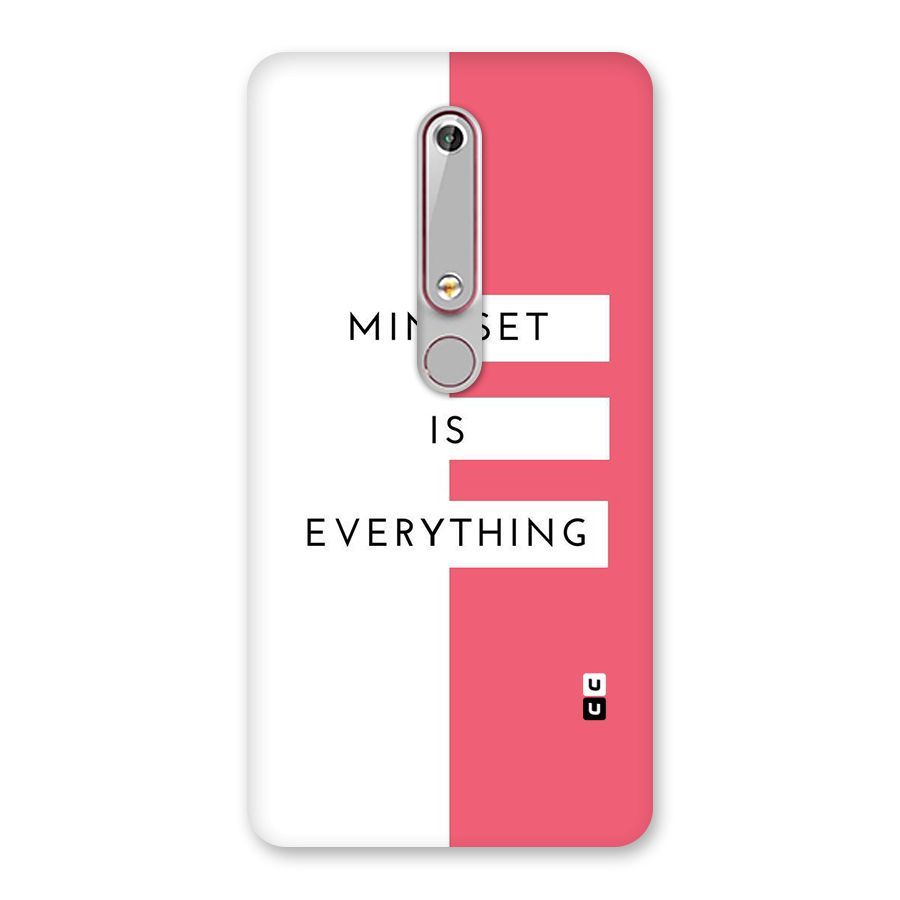Mindset is Everything Back Case for Nokia 6.1