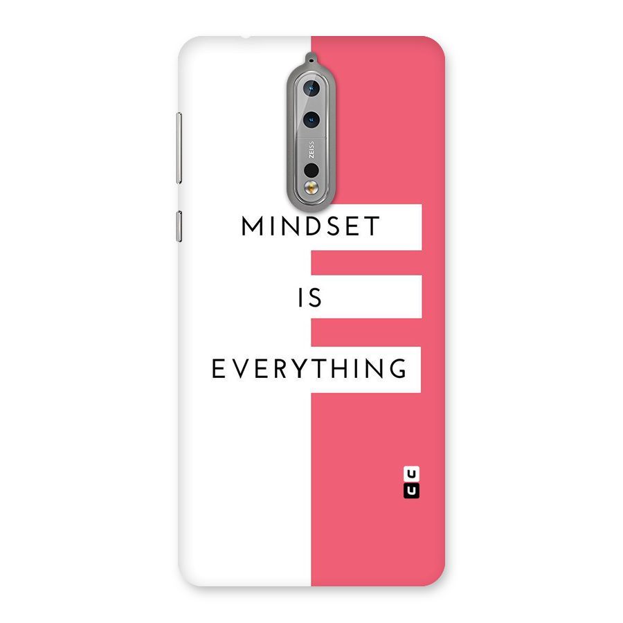 Mindset is Everything Back Case for Nokia 8