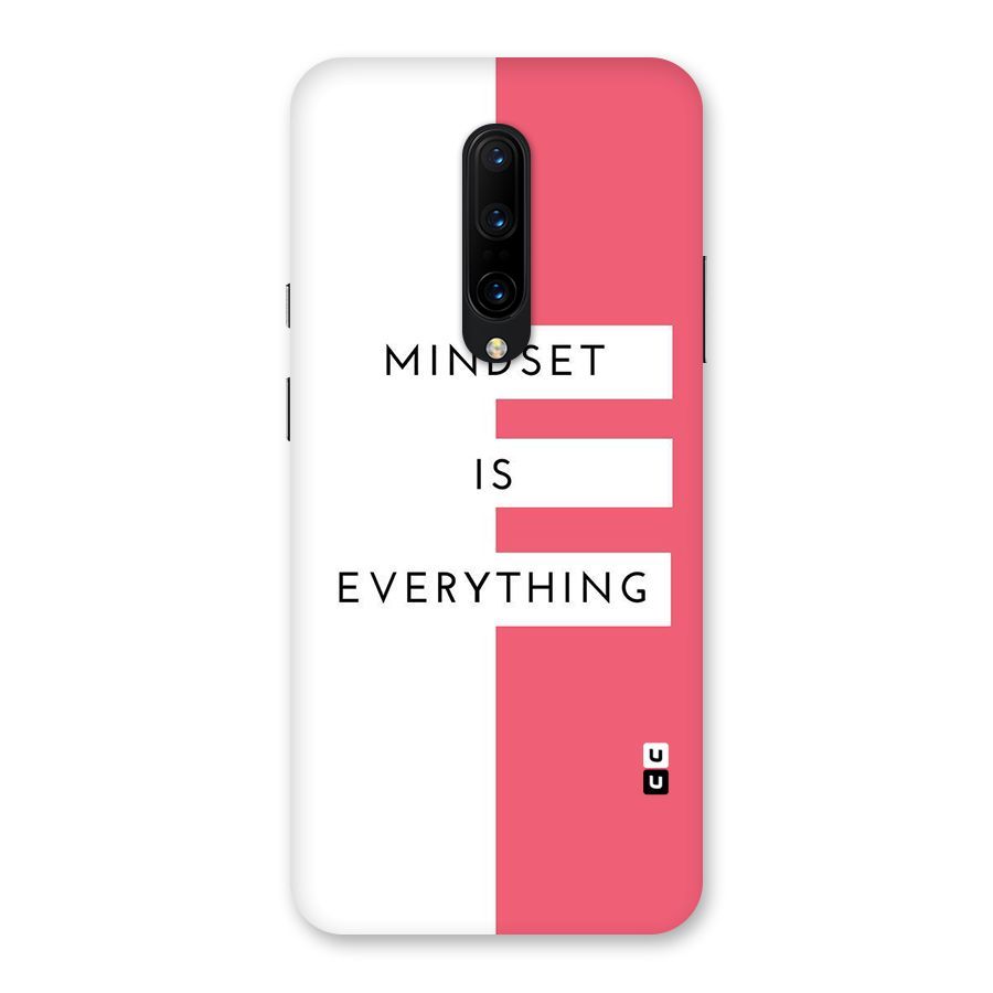 Mindset is Everything Back Case for OnePlus 7 Pro