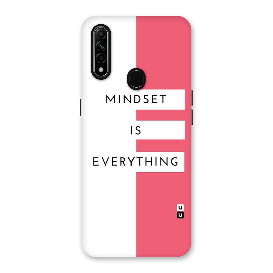 Mindset is Everything Back Case for Oppo A31