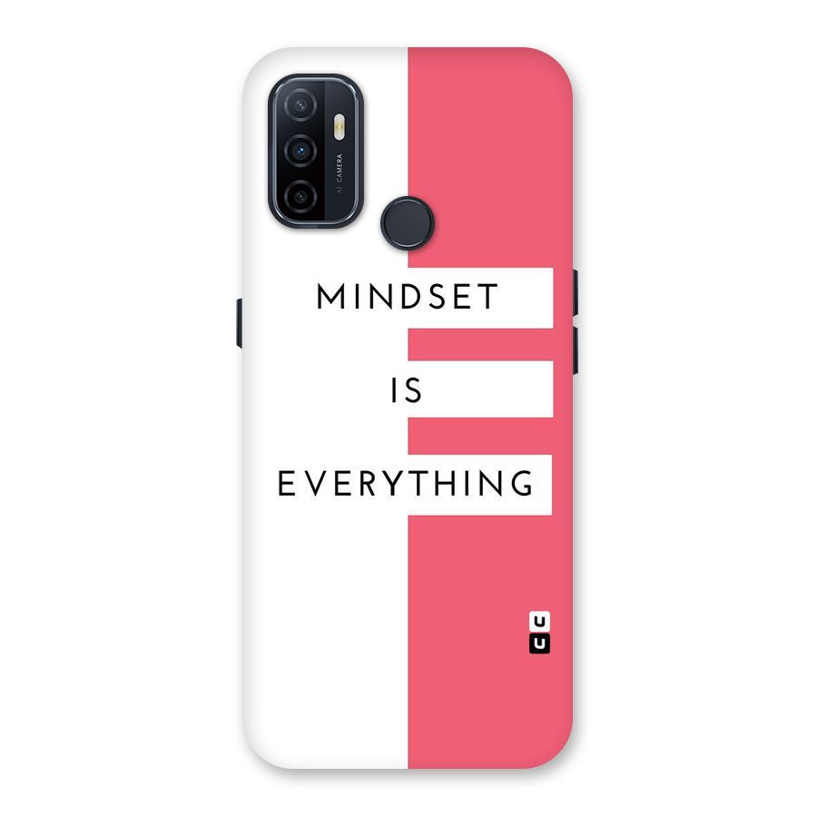 Mindset is Everything Back Case for Oppo A32