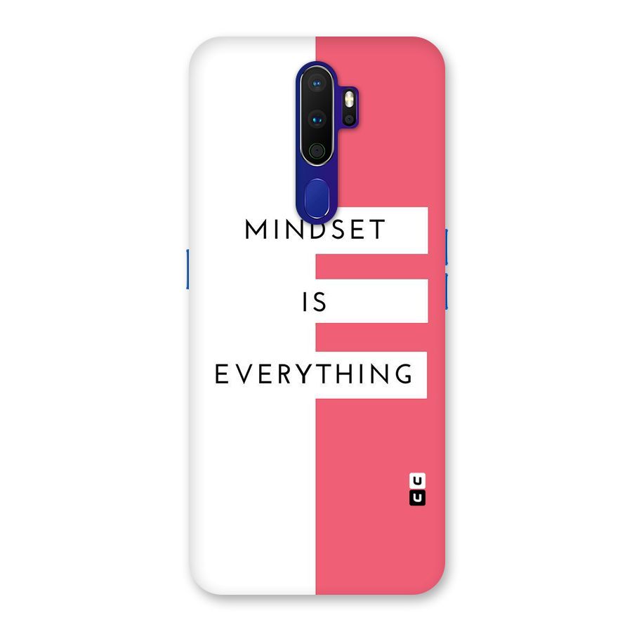 Mindset is Everything Back Case for Oppo A9 (2020)