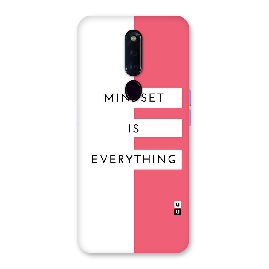 Mindset is Everything Back Case for Oppo F11 Pro