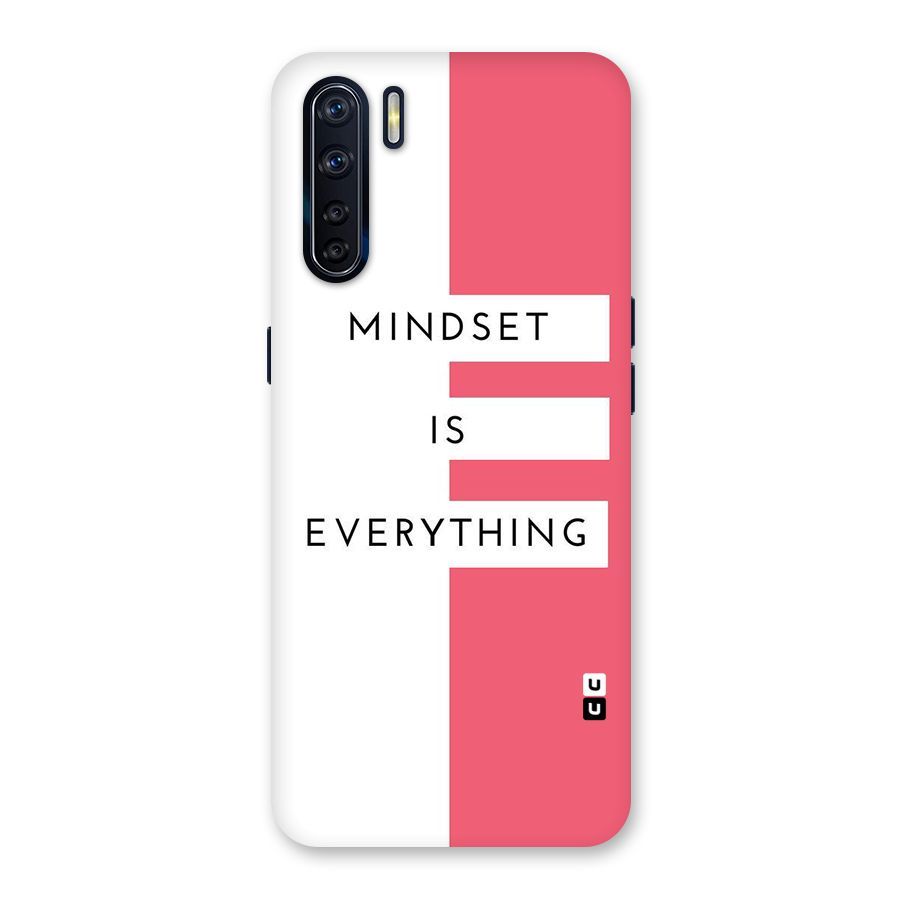 Mindset is Everything Back Case for Oppo F15