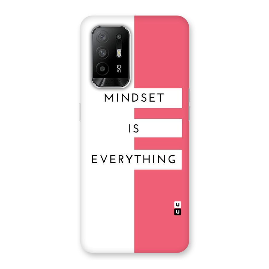 Mindset is Everything Back Case for Oppo F19 Pro Plus 5G