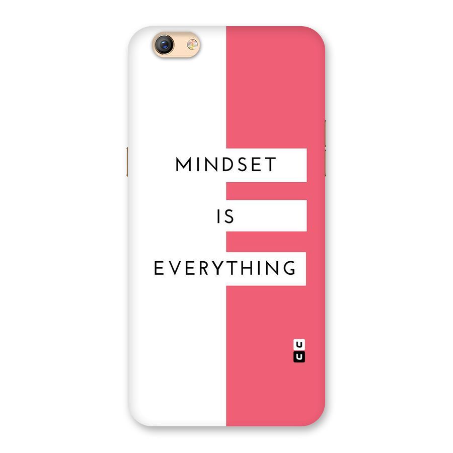 Mindset is Everything Back Case for Oppo F3 Plus