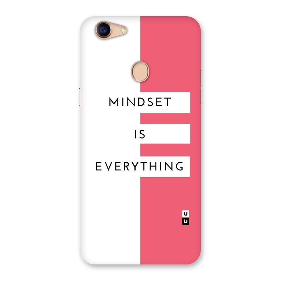 Mindset is Everything Back Case for Oppo F5