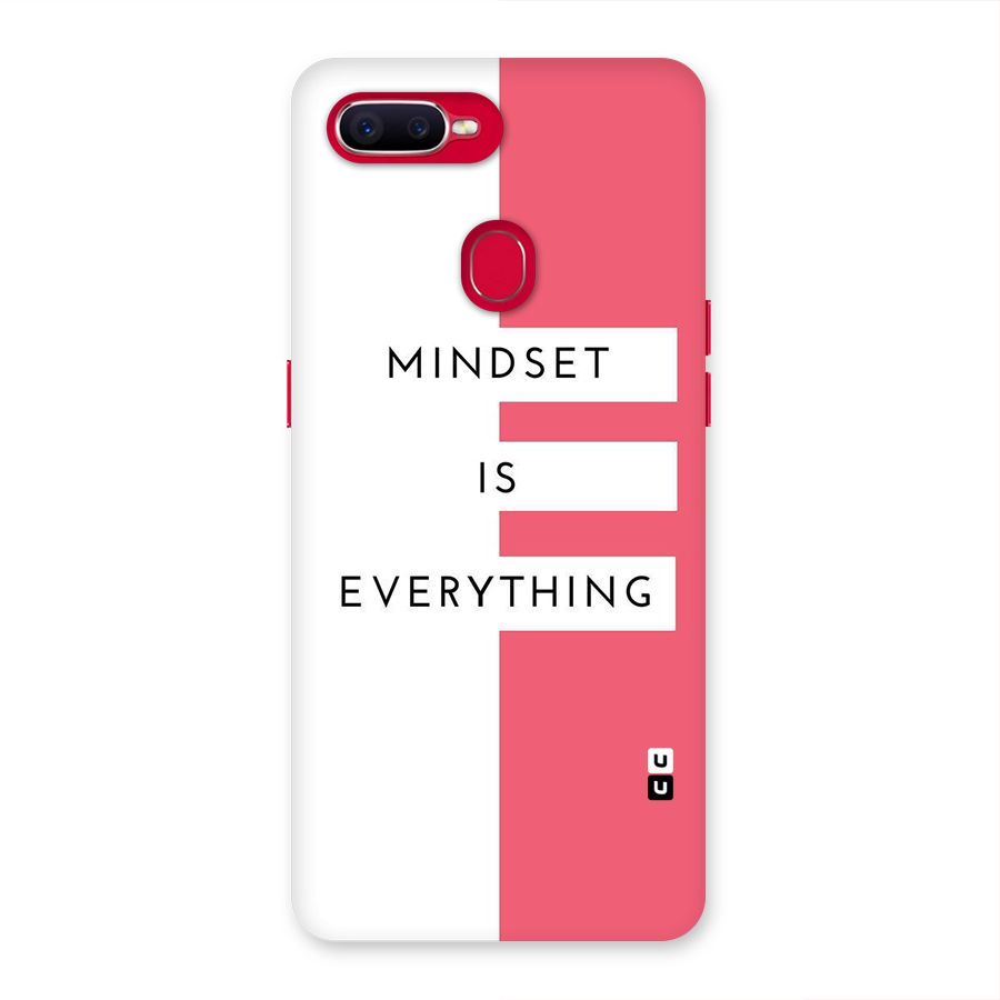 Mindset is Everything Back Case for Oppo F9 Pro