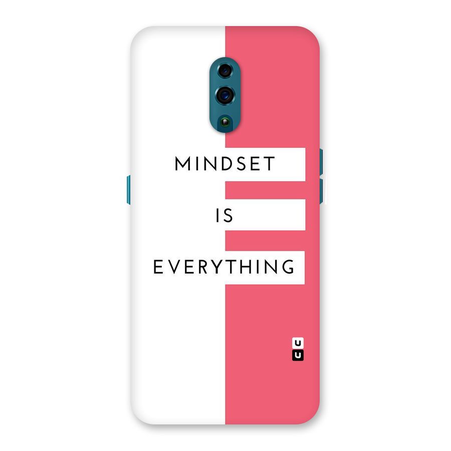 Mindset is Everything Back Case for Oppo Reno
