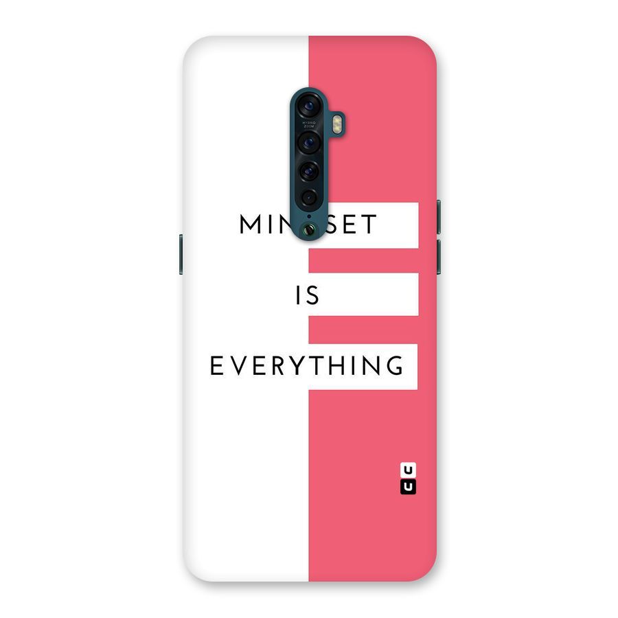 Mindset is Everything Back Case for Oppo Reno2