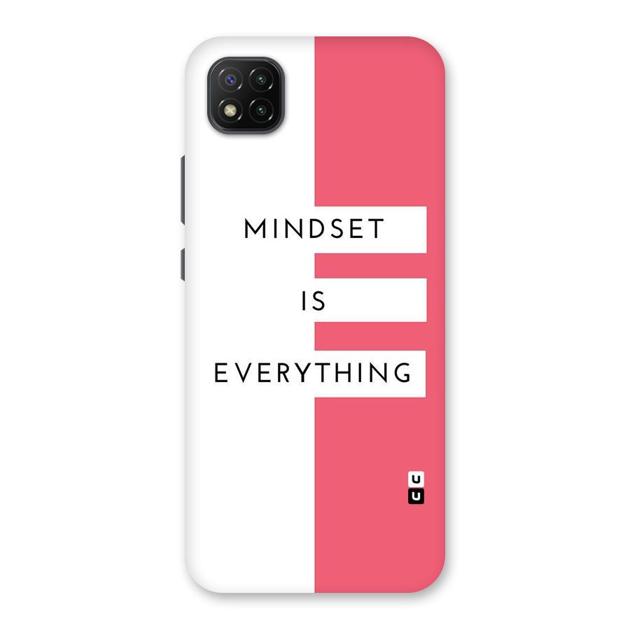 Mindset is Everything Back Case for Poco C3