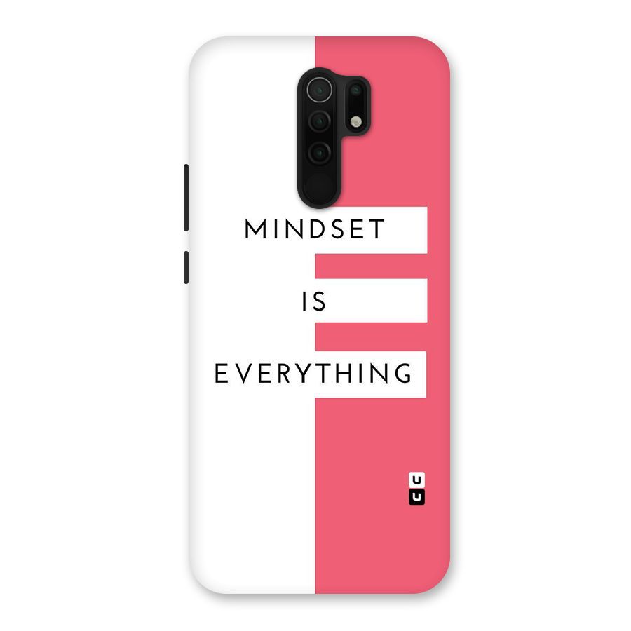 Mindset is Everything Back Case for Poco M2