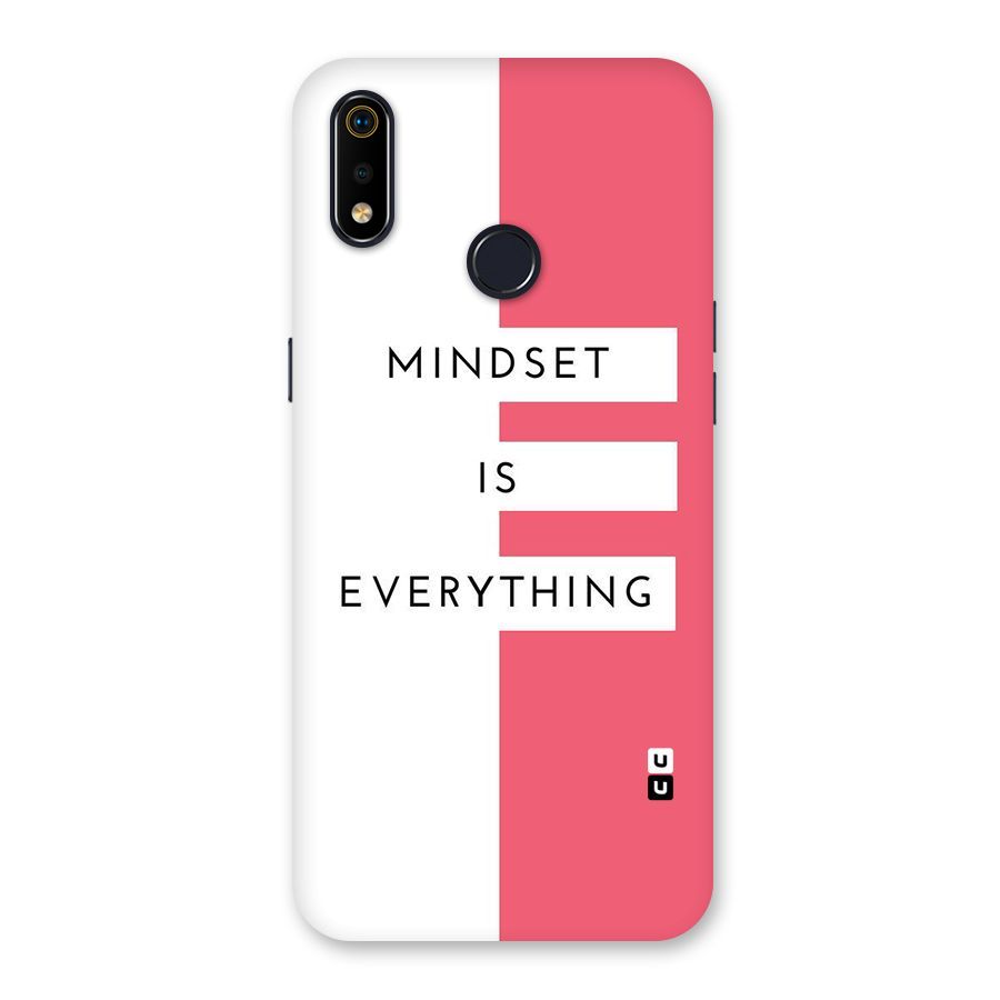 Mindset is Everything Back Case for Realme 3i