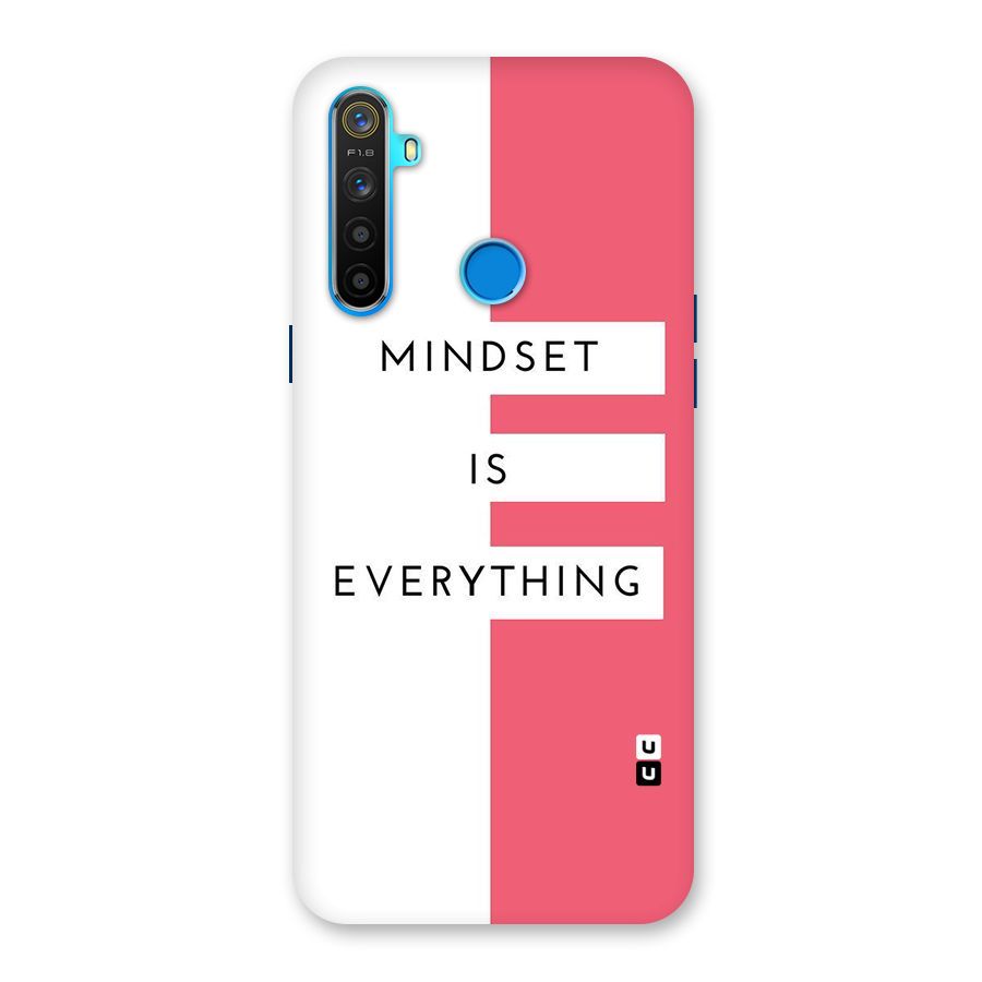 Mindset is Everything Back Case for Realme 5