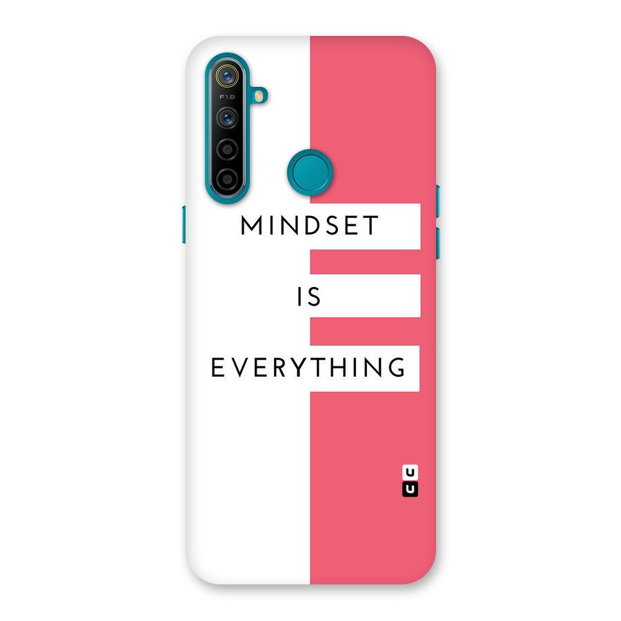 Mindset is Everything Back Case for Realme 5i