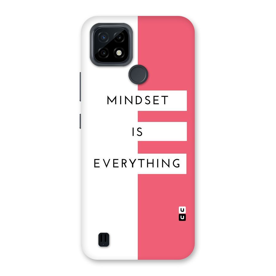 Mindset is Everything Back Case for Realme C21
