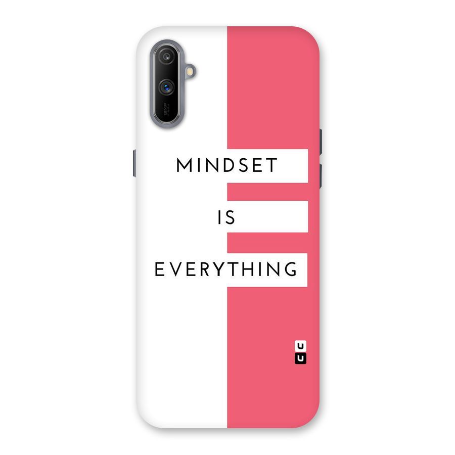 Mindset is Everything Back Case for Realme C3