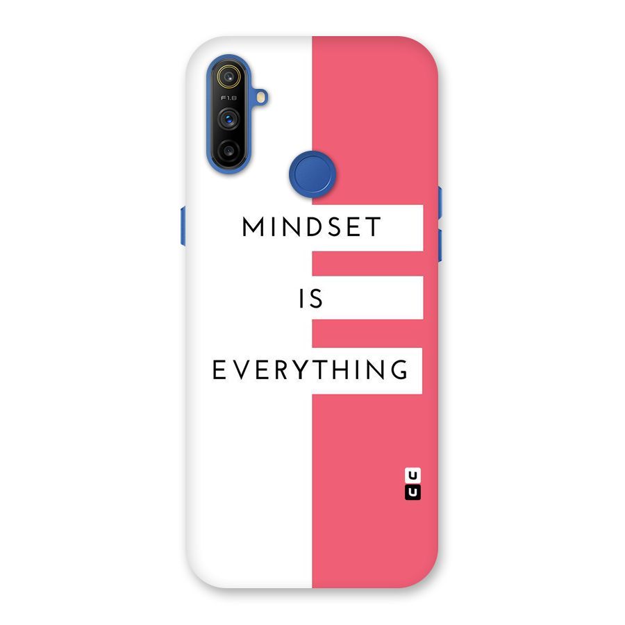 Mindset is Everything Back Case for Realme Narzo 10A