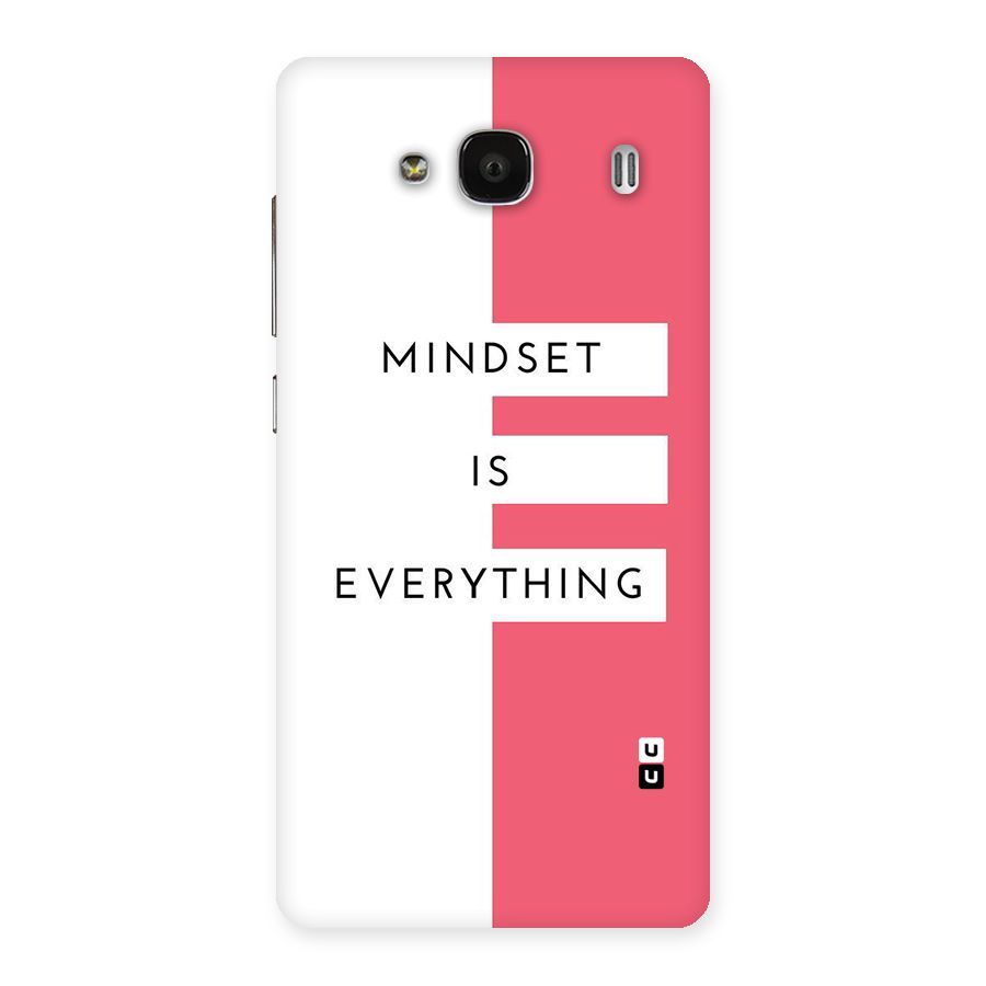 Mindset is Everything Back Case for Redmi 2 Prime