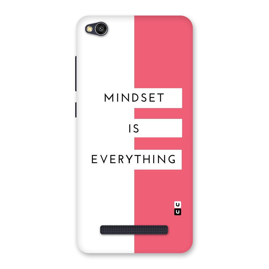 Mindset is Everything Back Case for Redmi 4A