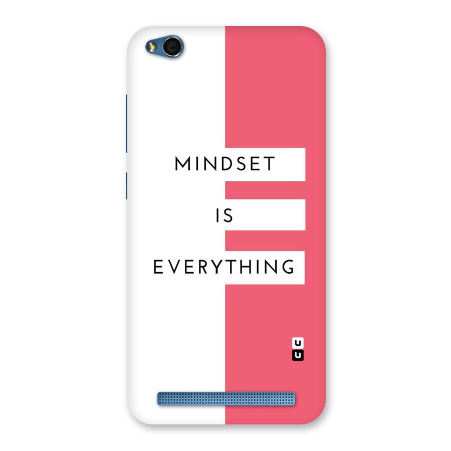 Mindset is Everything Back Case for Redmi 5A