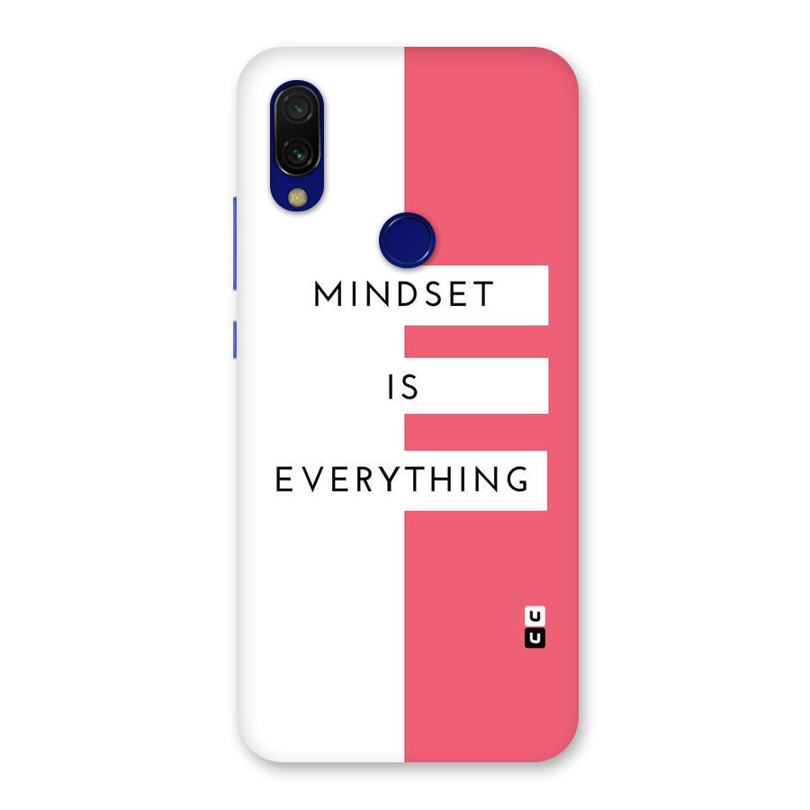 Mindset is Everything Back Case for Redmi 7