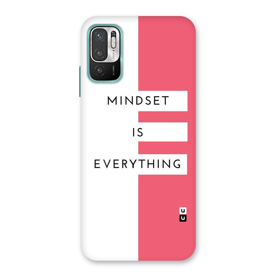Mindset is Everything Back Case for Redmi Note 10T 5G