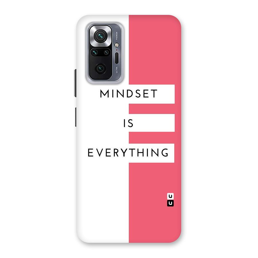 Mindset is Everything Back Case for Redmi Note 10 Pro Max