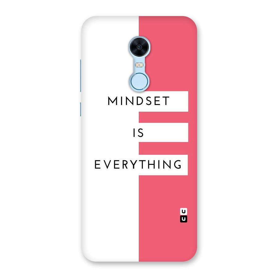 Mindset is Everything Back Case for Redmi Note 5