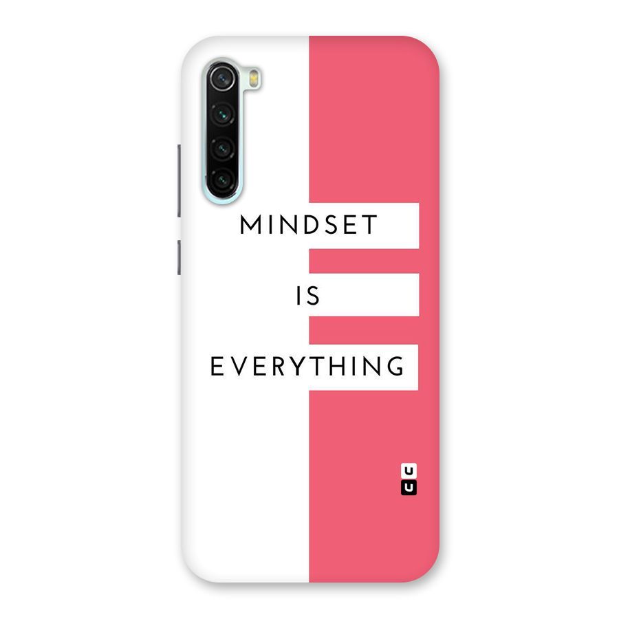 Mindset is Everything Back Case for Redmi Note 8