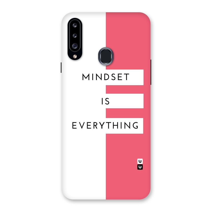 Mindset is Everything Back Case for Samsung Galaxy A20s