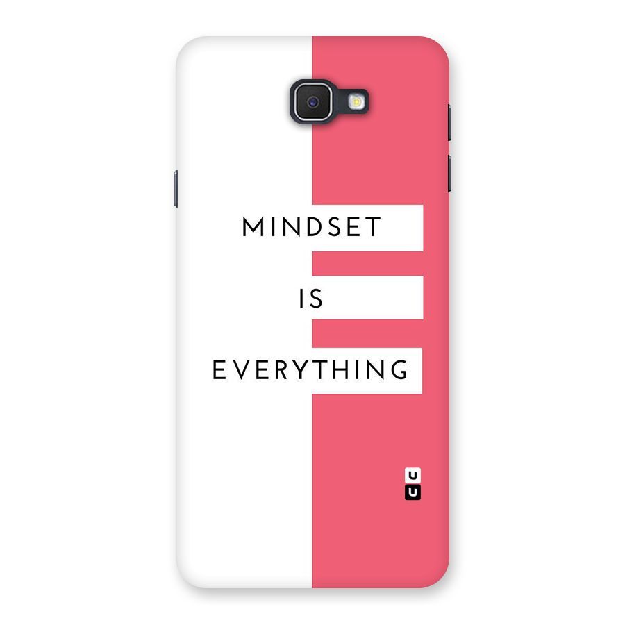 Mindset is Everything Back Case for Samsung Galaxy J7 Prime