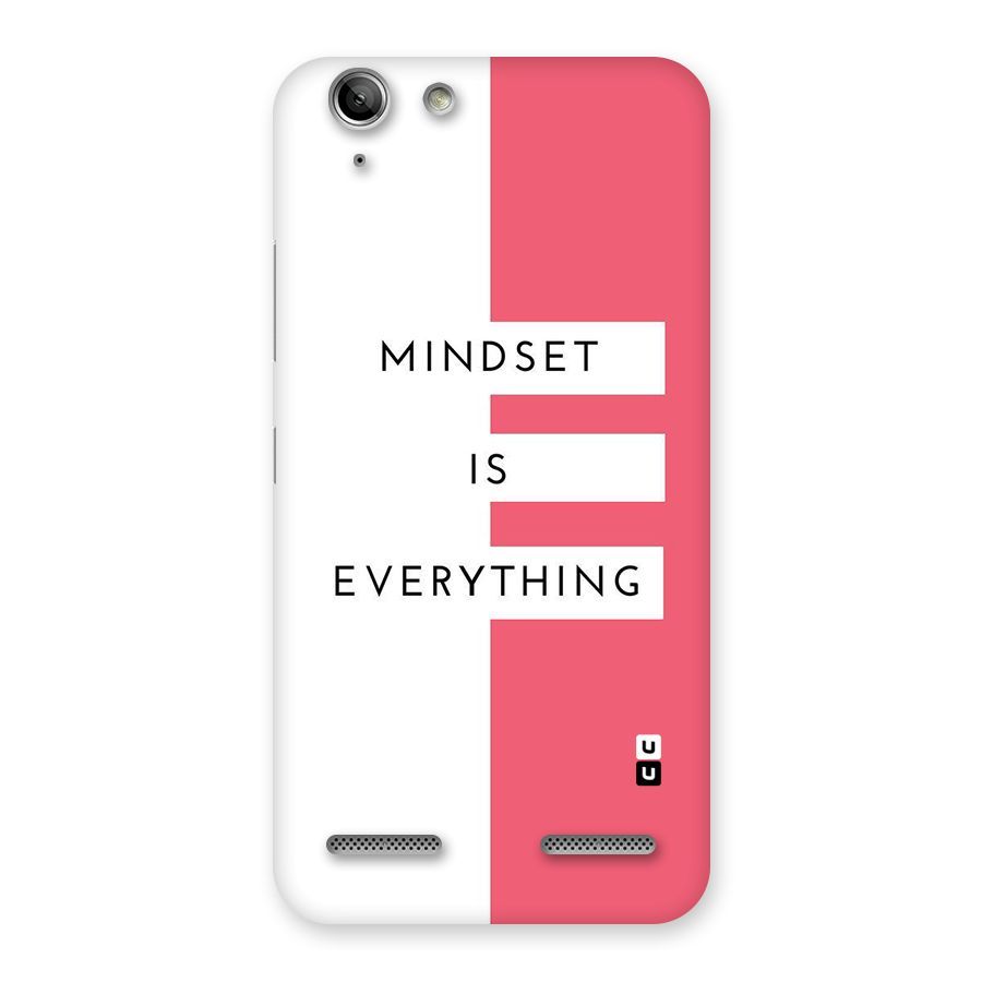 Mindset is Everything Back Case for Vibe K5 Plus