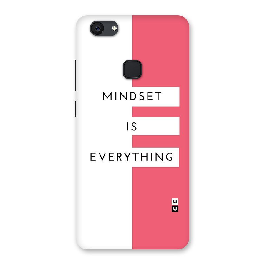 Mindset is Everything Back Case for Vivo V7 Plus