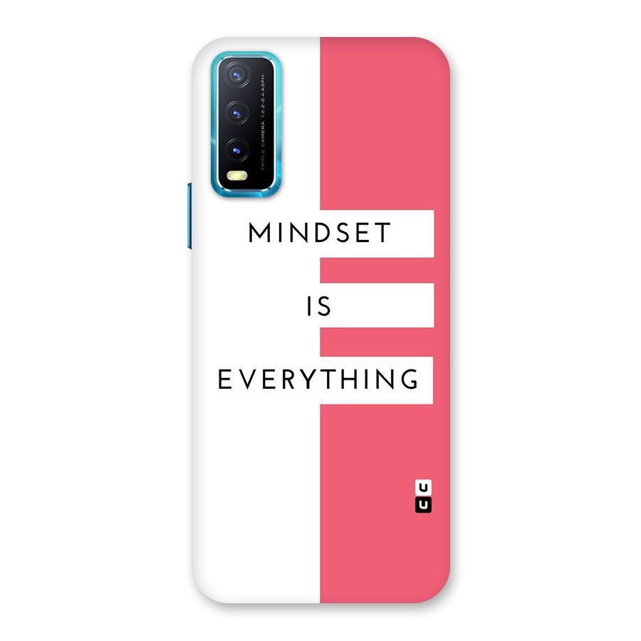 Mindset is Everything Back Case for Vivo Y20G
