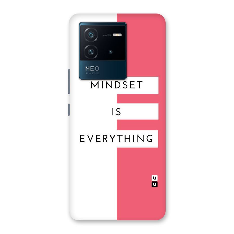Mindset is Everything Back Case for Vivo iQOO Neo 6 5G