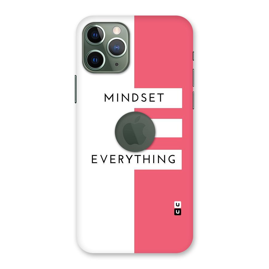 Mindset is Everything Back Case for iPhone 11 Pro Logo  Cut