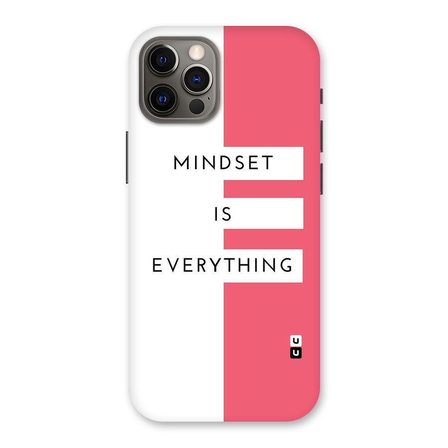 Mindset is Everything Back Case for iPhone 12 Pro