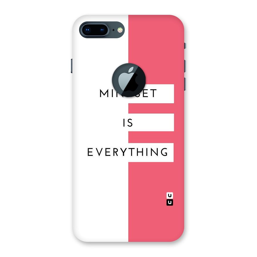 Mindset is Everything Back Case for iPhone 7 Plus Logo Cut