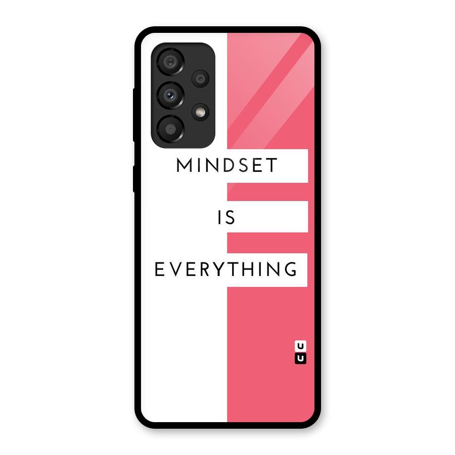 Mindset is Everything Glass Back Case for Galaxy A33 5G