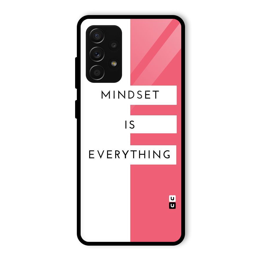 Mindset is Everything Glass Back Case for Galaxy A53 5G