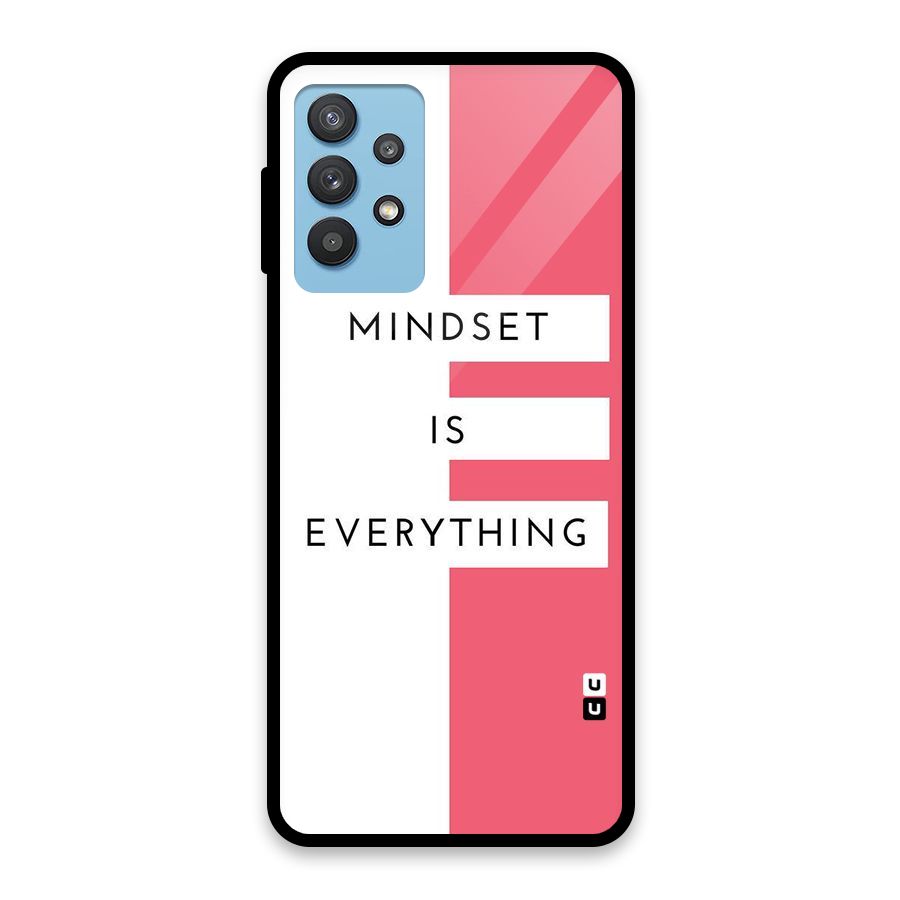 Mindset is Everything Glass Back Case for Galaxy M32 5G