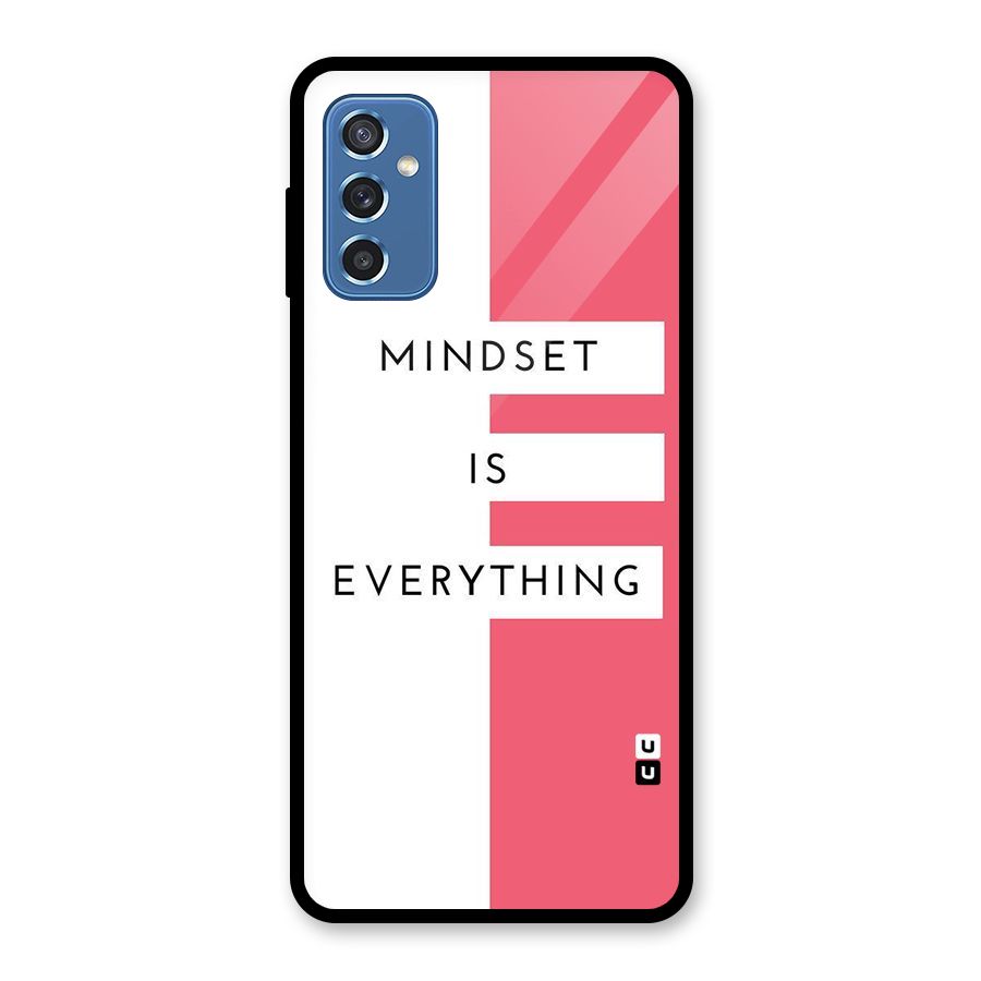 Mindset is Everything Glass Back Case for Galaxy M52 5G