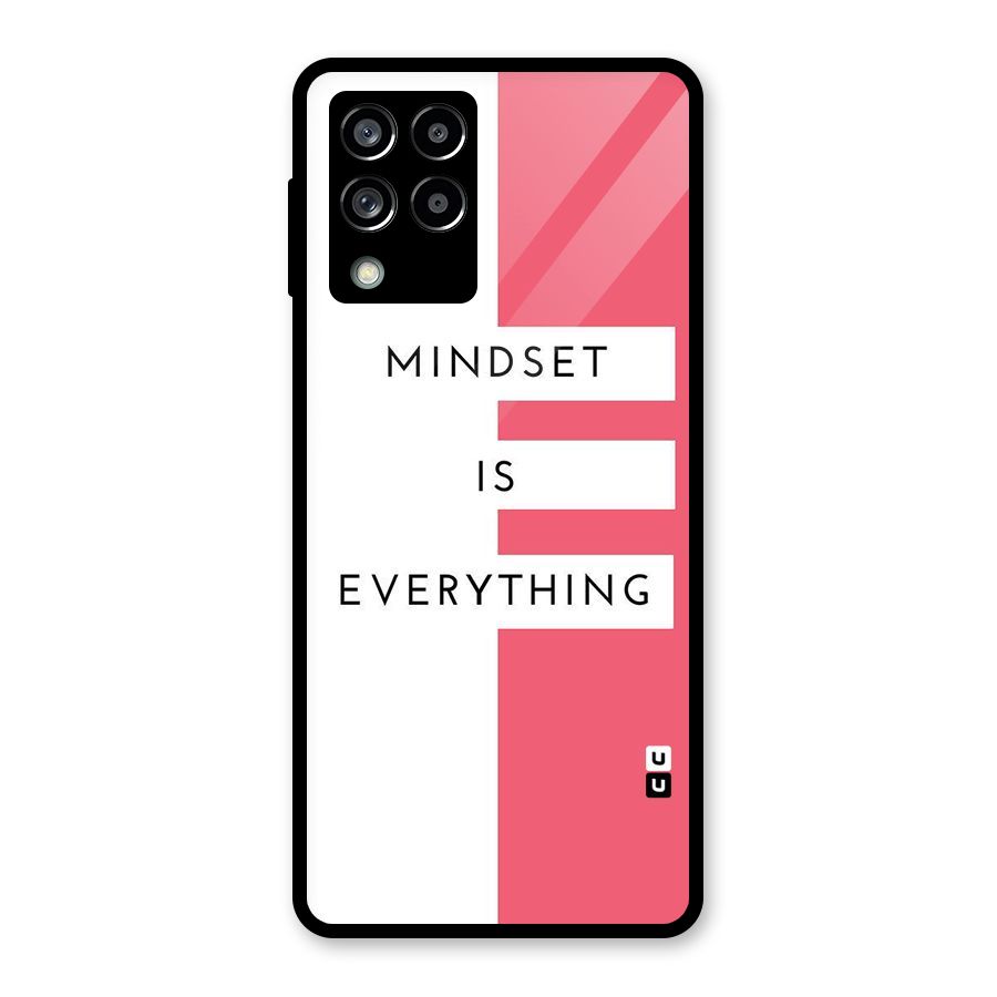 Mindset is Everything Glass Back Case for Galaxy M53 5G