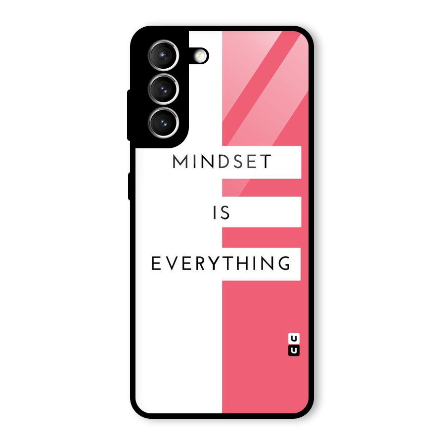 Mindset is Everything Glass Back Case for Galaxy S21 5G