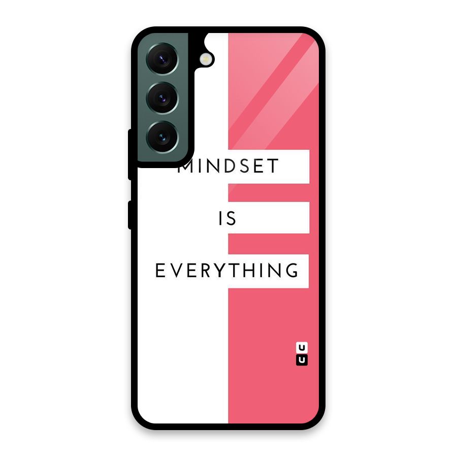 Mindset is Everything Glass Back Case for Galaxy S22 5G