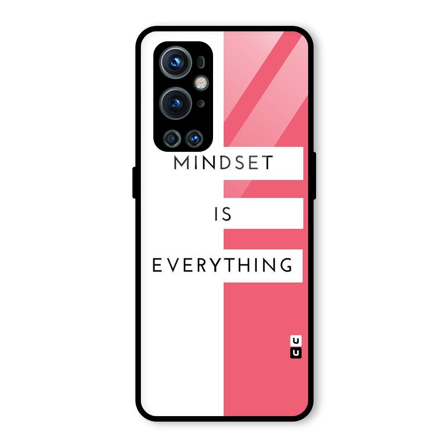 Mindset is Everything Glass Back Case for OnePlus 9 Pro