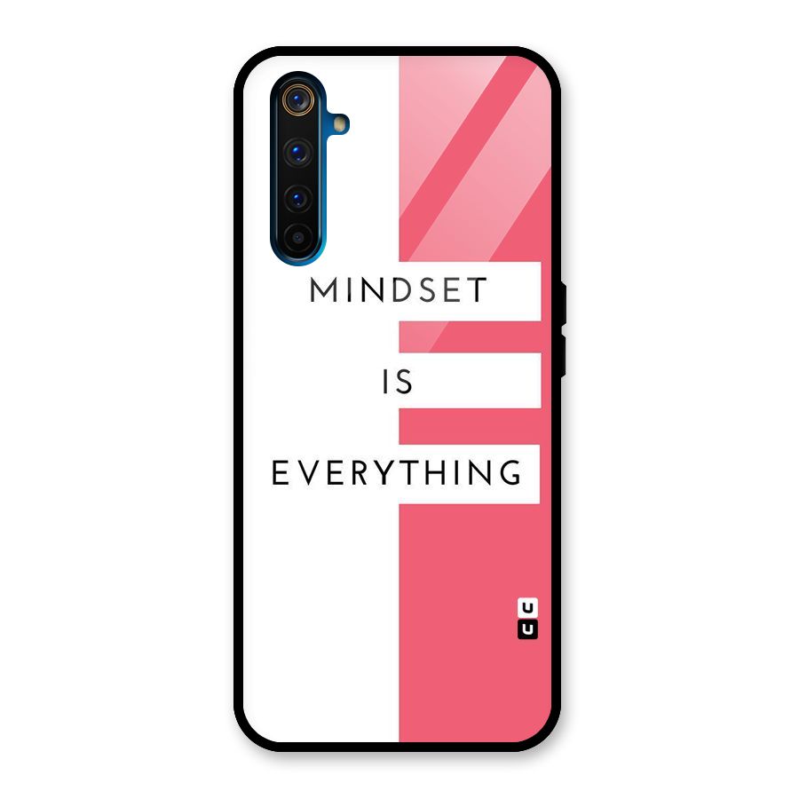 Mindset is Everything Glass Back Case for Realme 6 Pro