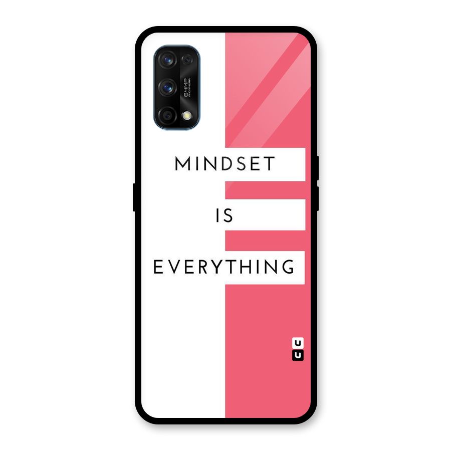 Mindset is Everything Glass Back Case for Realme 7 Pro